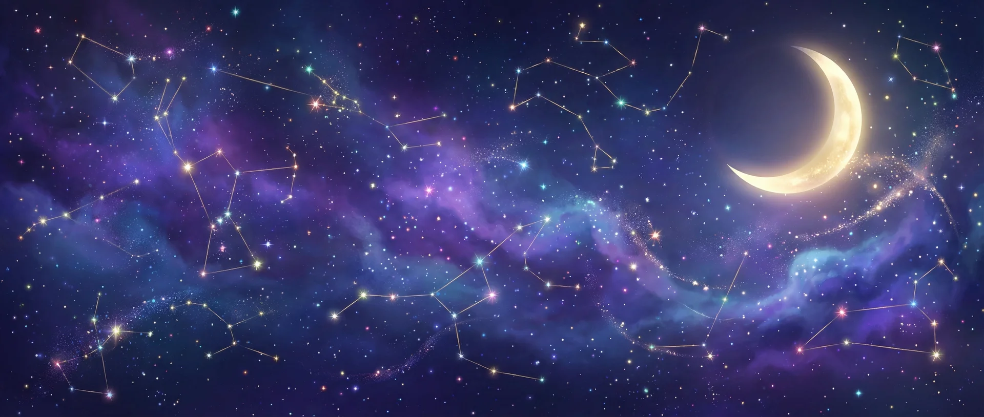 星空背景 - 粉红色的火烈鸟下载 | 每日星座运势与塔罗占卜