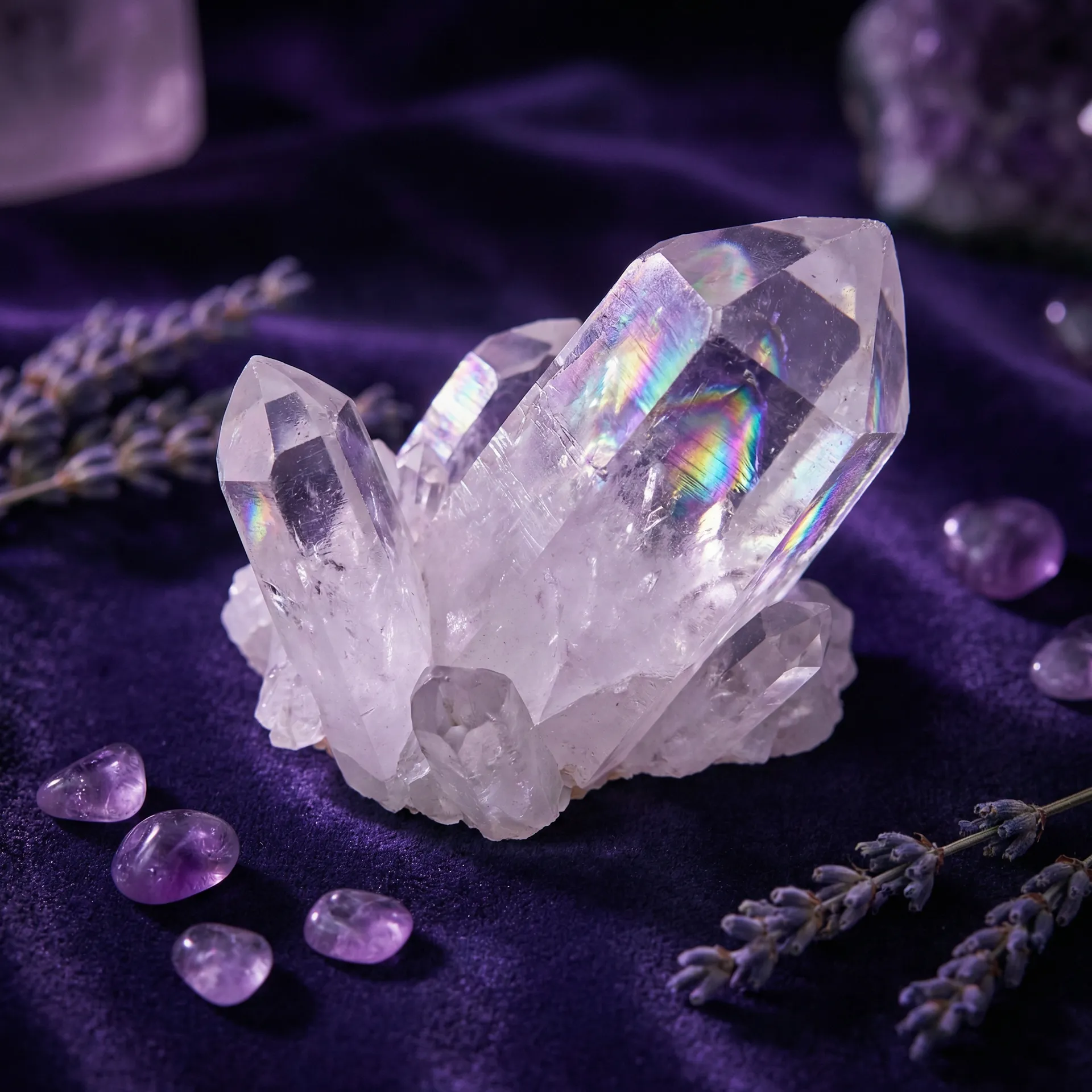 天然白水晶 - 粉红色的火烈鸟下载 | 神秘学好物